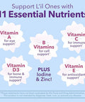 Lil Critters Disney Frozen Kids Multivitamin Gummies 190 Count