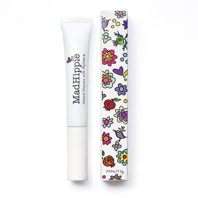 Mad Hippie Natural Makeup, Mineral Mascara with Peptides and Vitamin E, Full Lashes, Vegan Makeup, Mascara Black Volume and Length, .25 Oz