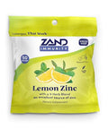 ZAND IMMUNITY Lemon Zinc Throat Lozenges GoodforYou Dry Mouth Lozenges Immune Support Supplement with Chelated Zinc 5mg Blend of 9 Herbs Soothe a Dry Throat Natural Flavor Gluten 50ct