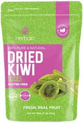 Herbaila Dried Kiwi Fruit Slices, 1 Pound. Dried Kiwis Fruit, Dehydrated Kiwi Slices, Kiwi Dried fruit. All Natural, Non-GMO, Lightly sweetened Dried Kiwifruit Slices. 16 Ounces.