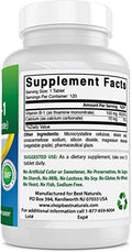 Best Naturals Vitamin B1 As Thiamine Mononitrate 100 Mg 120 Tablets (120 Count (Pack Of 2))
