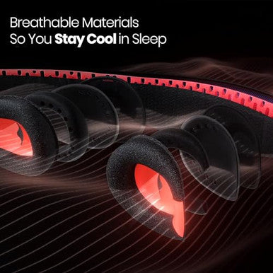 Manta Sleep Manta Pro Sleep Mask - 100% Light Blocking Sleep Mask For Side Sleepers Breathable And Comfortable Spacious & Zero Pressure For Long Lashes Perfect For Sleep/Travel/Nap/Shift Work