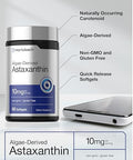 Horbaach Astaxanthin Supplements 60 Softgels 10Mg