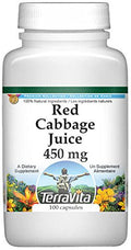 Terravita Red Cabbage Juice - 450 Mg (100 Capsules, Zin: 519606)