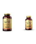 Solgar L-Lysine 1000 Mg 250 Tablets - Enhanced Absorption And Assimilation & Vitamin C 1000 Mg 250 Vegetable Capsules - Antioxidant & Immune Support - Overall Health