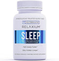 Relaxium Sleep Aid 14Day Supply Nonhabit Forming Dietary Supplement For Better Sleep Drug Stress Relief With Magnesium Melatonin Gaba Chamomile Made In Usa (28 Vegan Capsules)