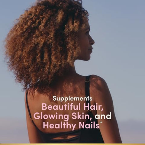 Nature'S Bounty Optimal Solutions Advanced Hair Skin Nails 2X Biotin 80 Strawberry Gummies 40 Total Servings (Pack Of 3)