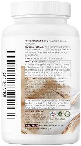 Micro Ingredients Methylated Bariatric Multivitamin With 45Mg Iron For Women and Men 240 Veggie Capsules 23In1 Essential Vitamins With D3 K2 Zinc and More No Fillers NonGmo