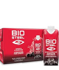 BioSteel Sports Drink, Great Tasting Hydration with 5 Essential Electrolytes, Black Cherry Flavor, 16.7 Fluid Ounces, 12-Pack
