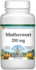 Terravita Motherwort - 250 Mg (100 Capsules, Zin: 512999) - 2 Pack