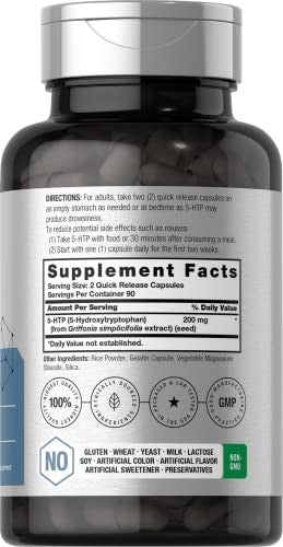 Horbaach 5Htp Supplement 180 Capsules 200Mg