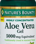 Nature's Bounty Aloe Vera Gel 5 000 Mg 100 Softgels