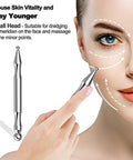 Melonsun Stainless Steel Acupuncture Pen For Tmj Relief Fsa-Hsa-Eligible Tmj Massager For Jaw Clenching Acupressure Facial Tool For Face Reflexology & Full-Body Pressure Point Massage