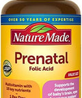 Nature Made Prenatal Multivitamin With Folic Acid Prenatal Vitamin And Mineral Supplement For Daily Nutritional Support 250 Tablets 250 Day Supply