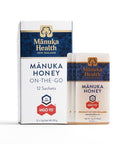 Manuka Health UMF 6+/MGO 115+ Manuka Honey On-The-Go Packets (0.176oz Packets, 12 Count), Superfood, Authentic Raw Honey from New Zealand