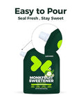 Lesweet Monk Fruit Sweetener 16 oz and Lesweet Classic Zero Calorie Sweetener, Erythritol Sweetener with Stevia Extract 16 oz