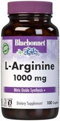 Bluebonnet Larginine 1000 Mg Vitamin Capsules 100 Count