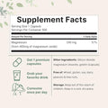 Micro Ingredients Magnesium Oxide 400Mg 500 Capsules Elemental Form For Max Concentration Supports Calm Muscle & Nerve Health Non-Gmo