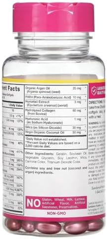 Sundance Hair Skin & Nails With Biotin 5000 Mcg Per Serving 90 Softgels