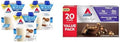 Atkins Creamy Cinnamon Swirl Protein Shake 15G Protein 12 Count And Atkins Endulge Peanut Butter Cups 20 Count Bundle