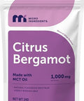 Micro Ingredients Citrus Bergamot Extract 1000 Mg With Mct Oil 240 Softgels 80-Day Supply With Naturally Occurring Flavonoids & Polyphenols Non-Gmo Gluten Free No Soy