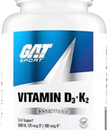 Gat Sport Vitamin D3 K2 5000 Iu (125 Mcg) Vitamin D 60 Day Supply Dietary Supplement 60 Veggie Caps