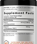 Horbaach Vitamin D3 K2 5000 iu 100mcg MK7 Complex 180 Softgel Capsules NonGMO and Gluten Free Supplement