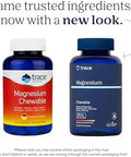 Trace Minerals Magnesium Chewable Supplement Promotes Calm Focus and Muscle Relaxation Supports Optimal Sleep and Digestion Sugar Free Raspberry Lemon 120 ct 30 Servings