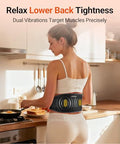 Comfytemp Cordless Red Light Therapy Massage Belt With Vibration For Back Wearable Fsa Eligible Hsa Near Infrared Lower Back Massager Portable Birthday Mothers Day s For Women Mom 660Nm & 850Nm