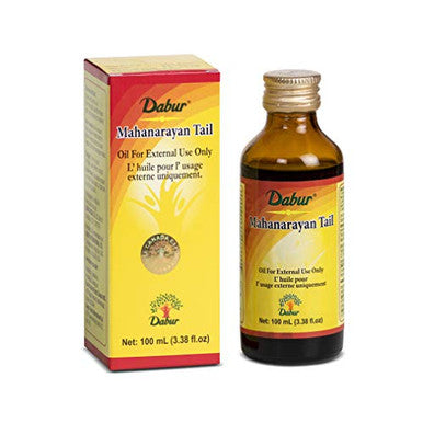 Dabur Mahanarayan Tail 100Ml - Herbal Joint Massage Oil For Bone & Joint Pain Pack Of 3