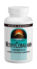 Source s Methylcobalamin 1mg Vitamin B-12 Cherry Flavored - 120 Lozenges (Pack of 2)