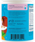 Wellah Creatine Electrolytes Powder (Blue Hawaii) 30 Servings - Hydration Drink Mix With 3G Of Creatine Monohydrate
