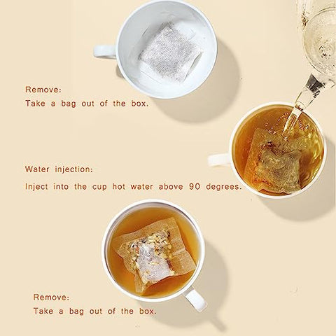 kudzu root, Corn silk teabag 5.3oz .Orange peel, barley, mulberry leaf, Taraxacum, gardenia150g
