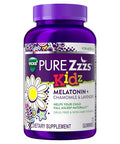 Zzzquil Pure Zzzs Kidz Kids Melatonin Gummy Sleep Aid Low Amount Of Melatonin For Kids With Chamomile And Lavender Melatonin 1 Mg Melatonin Gummies Kids Berry Flavored 72 Sleep Gummies