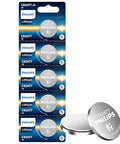 Philips Cr2477 3V Lithium Battery 5-Pack Cr 2477 Battery 10 Year Shelf Life Leak-Proof Design Ideal For Sensors Industrial Use Car Key Fobs Fitness Trackers Monitors Medical Devices