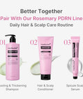 Medicube Rosemary Pdrn Scalp To Strand Nourishing Conditioner | Lightweight Yet Effective Care For Dry Fine Weak-Looking Hair | Amino Acid For Strength & Softness | Korean Hair Care 8.45 Fl.Oz
