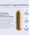 Sunergetic Premium Vaginal Moisture Support Capsules Vaginal Moisture & Mood Sexual Function & Relaxation Vaginal Dryness Feminine Wellness & Intimacy Ksm 66 Ashwagandha Slippery Elm & Maca 60 Capsules