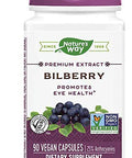Nature'S Way Bilberry Standardized Extract Veg Capsules 90 Ea (Pack Of 3)