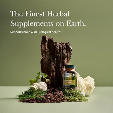 Gaia Herbs Lion'S Mane Mushroom Brain & Nerve Health Support 40 Vegan Capsules