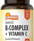 Sundance Complete Bcomplex With Vitamin C 100 Caplets Essential Vitamin Formula Vegetarian Nongmo And Gluten Formula