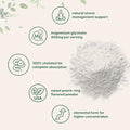 Micro Ingredients Magnesium Powder 12Oz (56 Servings) Magnesium Glycinate Powder Sweet Peach Ring Flavored Sleep Muscle Heart & Nerve Health Support Easily Absorbed Non-Gmo Vegan Sugar Free