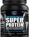 Fortifeye Vitamins Fortifeye Super Protein New Zealand Grass Fed Whey Protein Non Denatured, Dark Chocolate Fudge, 1 Pack