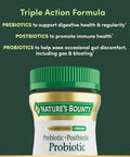 Nature'S Bounty Nature S Bounty Pre Pro Postbiotic Gummies For Digestive Health Immune Support - Probiotic Gummies For Gut Health Tropical Mango Flavor 30 Ct