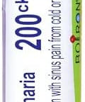 Boiron Sticta Pulmonaria 200Ck For Nasal Congestion With Sinus Pain From Cold Or Allergy 80 Pellets