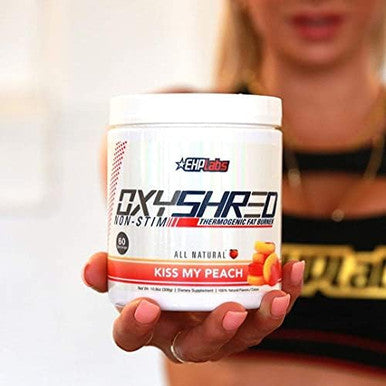 Ehp Labs Nonstim + Acetyl Bundle Oxyshred Thermogenic Pre Workout Powder & Shredding Supplement Acetyl Lcarnitine Supports Natural Energy Production Aids Metabolism & Healthy Brain Function