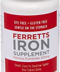 Ferretts Tablets Iron Supplement (325 Mg Ferrous Fumarate) (Pack Of 3)
