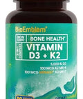 BioEmblem Vitamin D3 K2 Capsules CoQ10