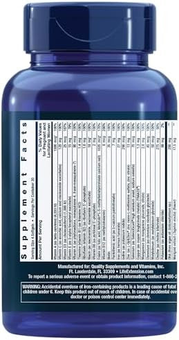 Life Extension Prenatal Advantage Supplement ÃƒÂ¢Ã¢â€šÂ¬Ã¢â‚¬Å“ Comprehensive Prenatal Vitamin For Pregnant Women - Complete Multivitamin For Healthy Brain With Dha - Non-Gmo, Gluten--120 Softgels