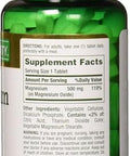 Nature'S Bounty Magnesium Oxide 500Mg 100 Tablets