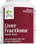 Terry Naturally Liver Fractions Endurance & Energy Support With Gentle Iron Dietary Supplement Supports Healthy Red Blood Cell Formation Iron Supplement For Liver Health 90 Capsules